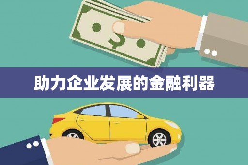 新安助力企业发展的金融利器