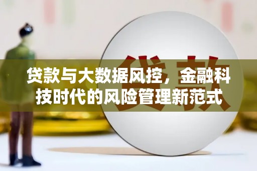 新安贷款与大数据风控，金融科技时代的风险管理新范式