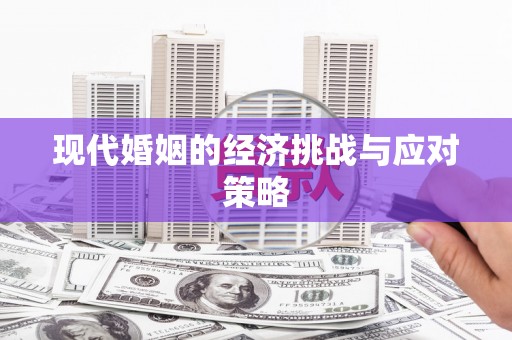 新安现代婚姻的经济挑战与应对策略
