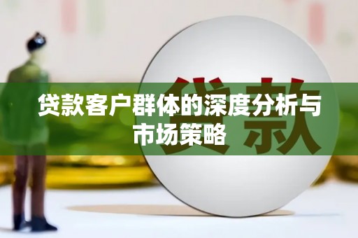 新安贷款客户群体的深度分析与市场策略
