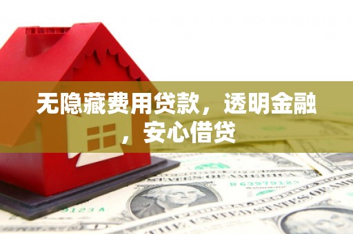 新安无隐藏费用贷款，透明金融，安心借贷