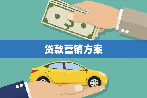 新安贷款营销方案