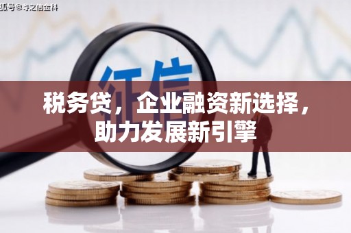 新安税务贷，企业融资新选择，助力发展新引擎