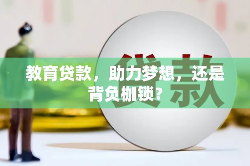 新安教育贷款，助力梦想，还是背负枷锁？