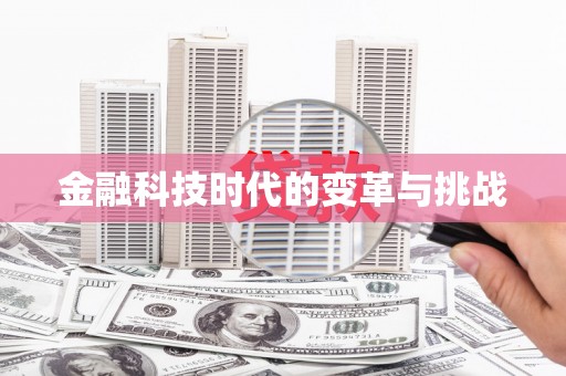 新安金融科技时代的变革与挑战