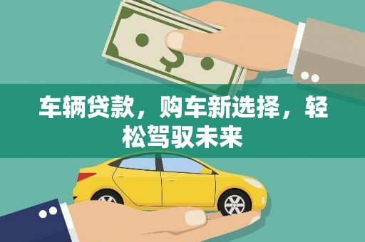 新安车辆贷款，购车新选择，轻松驾驭未来