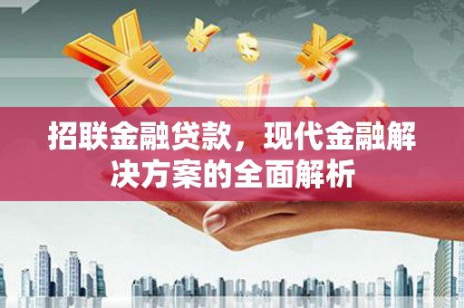 新安招联金融贷款，现代金融解决方案的全面解析