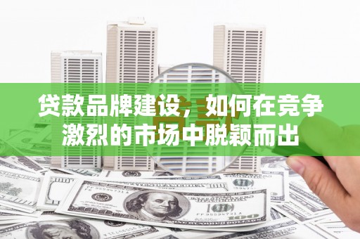新安贷款品牌建设，如何在竞争激烈的市场中脱颖而出
