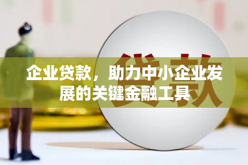 新安企业贷款，助力中小企业发展的关键金融工具