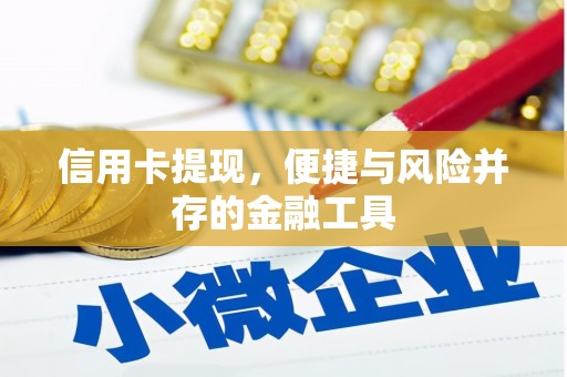 新安信用卡提现，便捷与风险并存的金融工具