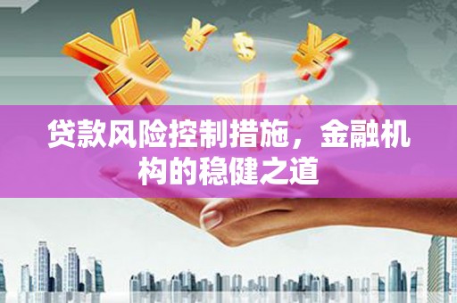 新安贷款风险控制措施，金融机构的稳健之道