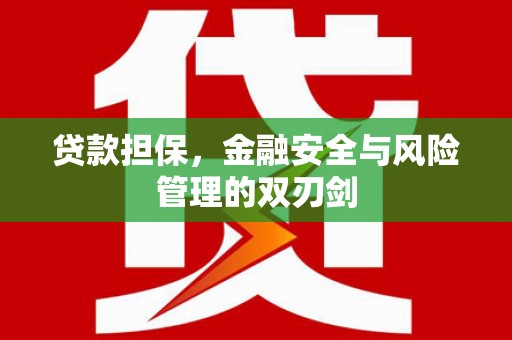 新安贷款担保，金融安全与风险管理的双刃剑