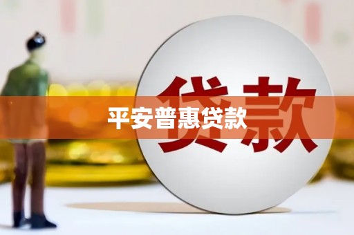 新安平安普惠贷款
