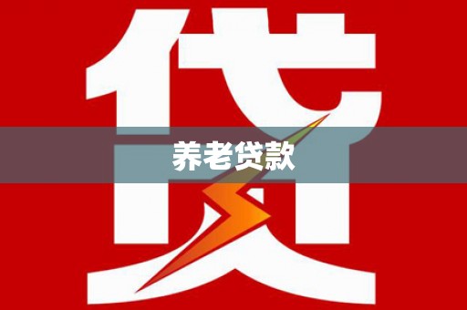 新安养老贷款